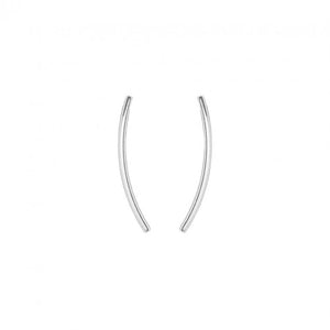 
                  
                    Curved ear climbers - Gold and Silver
                  
                
