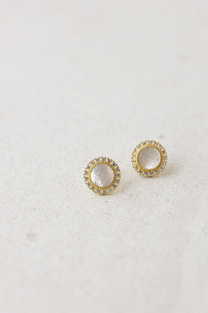 
                  
                    Perla Sundial studs - OCEAN MEET SKY
                  
                