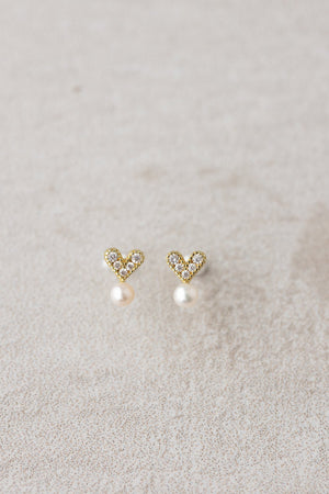 
                  
                    Rosewater studs - OCEAN MEET SKY
                  
                
